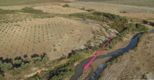 Valoración de daños y estudio hidrometeorológico por la colmatación de un cauce